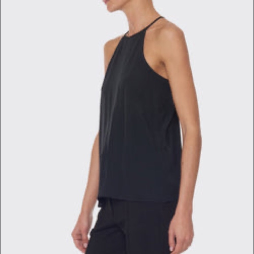 TIBI 100% silk strappy camisole